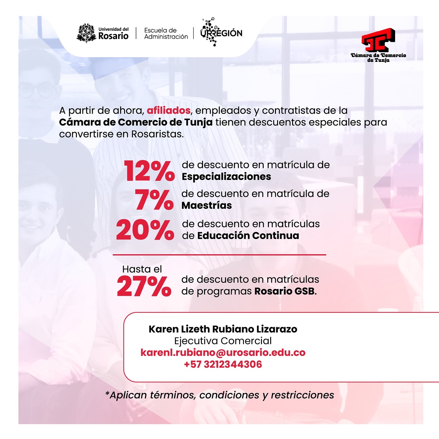 ¡Este es solo el comienzo de varias y exitosas colaboraciones!
