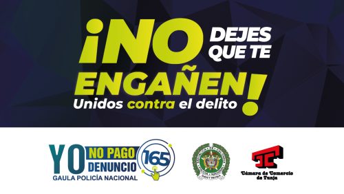 El Gaula de la Policía Nacional, te invita hacer parte de la campaña ‘¡Yo no pago, yo denuncio!’, a través de la línea 165.