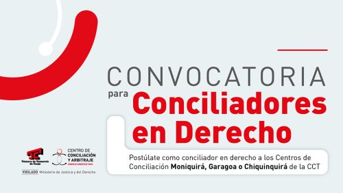 CCA convocatorio conciliadores