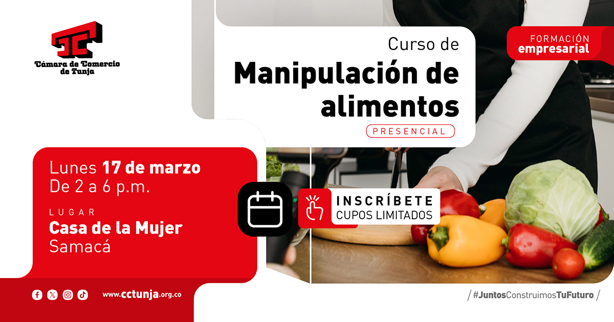 Curso manipulacion samaca