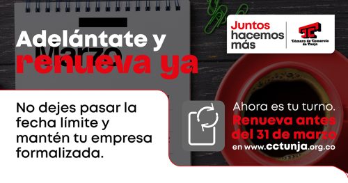 Renovar la Matrícula Mercantil garantiza beneficios y evita sanciones empresariales.