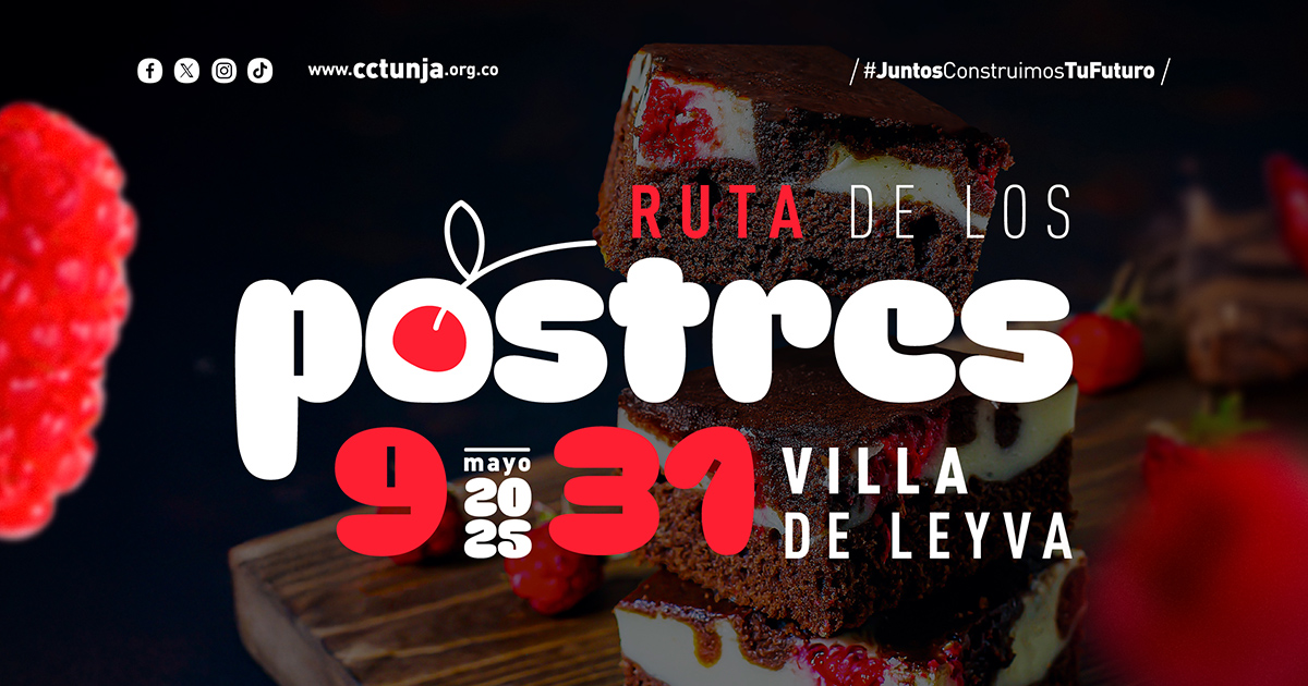 Del 9 al 31 de mayo de 2025, Villa de Leyva será el epicentro del sabor, la creatividad y la dulzura.