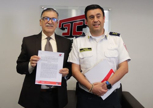 La Cámara de Comercio de Tunja y el Cuerpo de Bomberos firman la alianza estratégica para fortalecer el tejido empresarial.