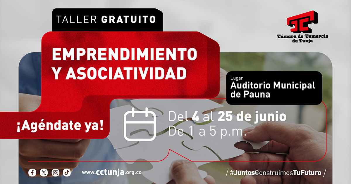 Taller de emprendimiento y asociatividad para empresas