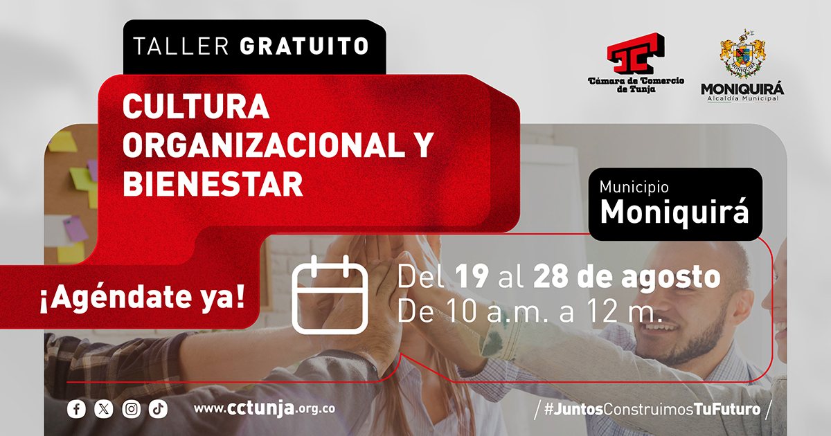 Taller Cultura y Bienestar en Moniquirá