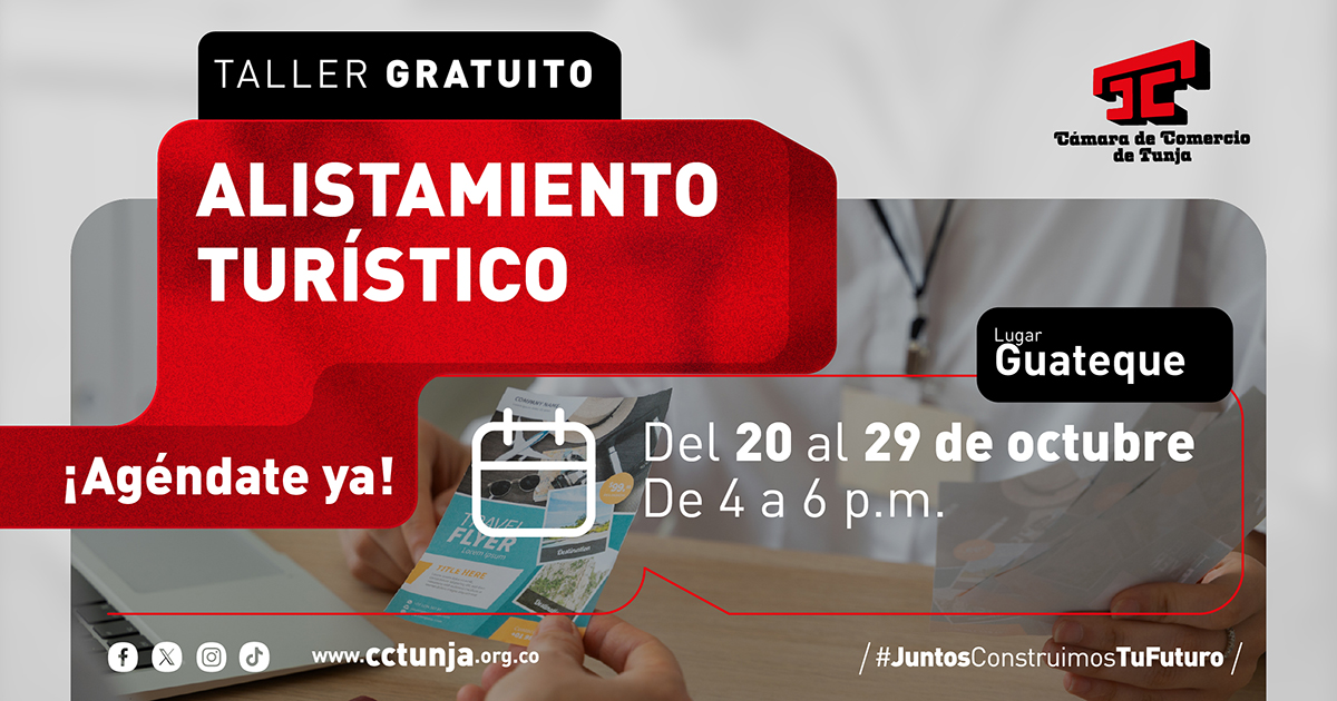 Taller de turismo en Guateque