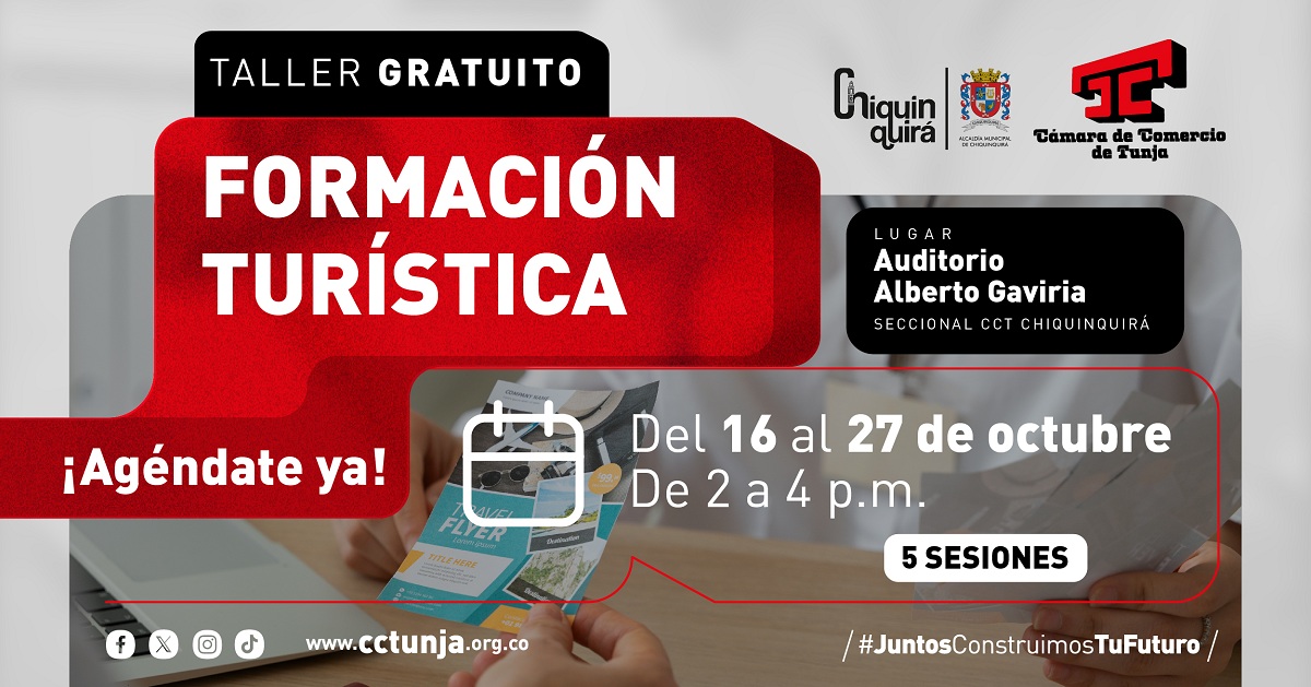 Formacion turistica en Chiquinquirá