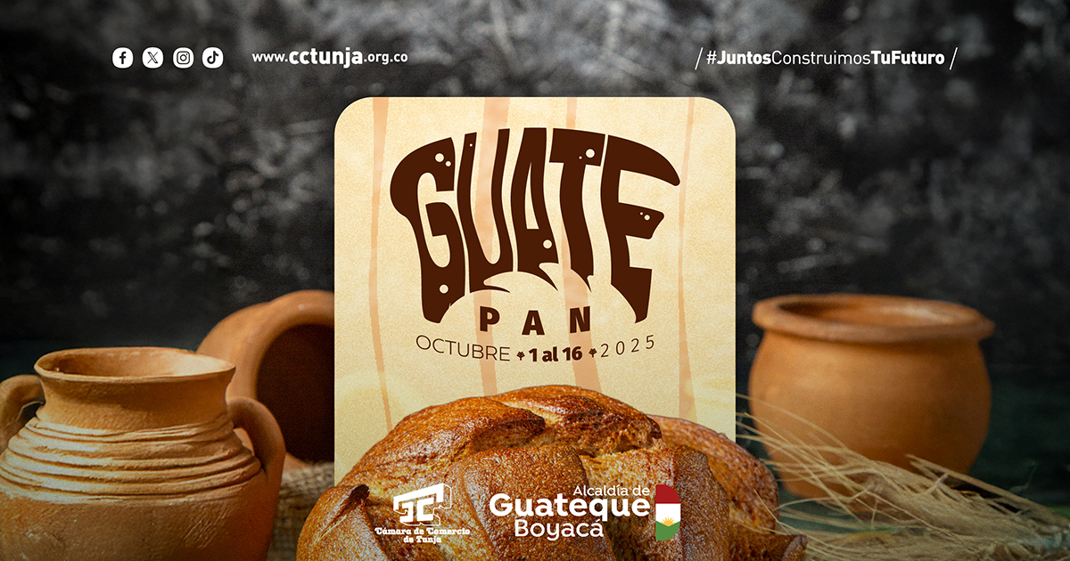 GuatePan 2025 en Guateque, concurso de pan tradicional organizado por la Cámara de Comercio de Tunja