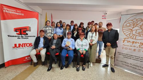 Cámara de Comercio de Tunja fortalece el turismo empresarial en Chiquinquirá con el Clúster “Faquyca”