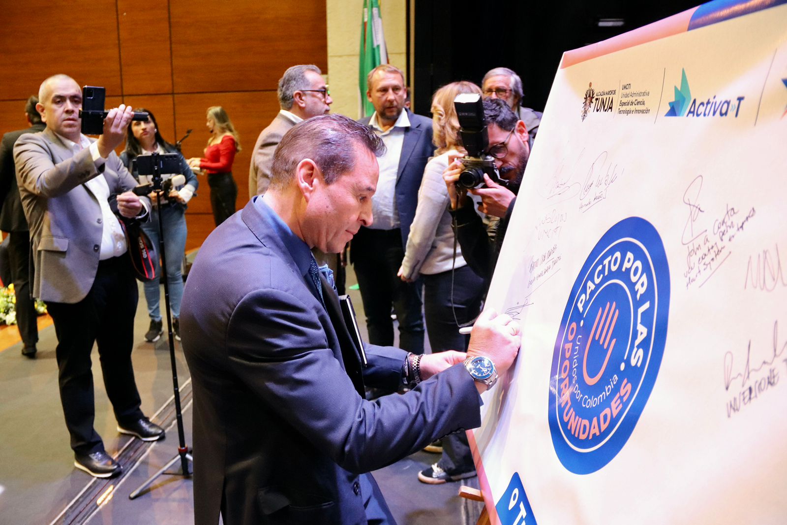 ‘Pacto por las Oportunidades’, una alianza estratégica liderada por la Alcaldía Mayor de Tunja y AmCham Colombia