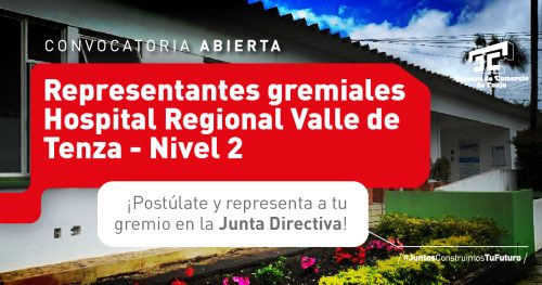 Proceso de elección del Representante de los Gremios de la Producción ante la Junta Directiva de la Empresa Social del Estado Hospital Regional Valle de Tenza - Nivel 2 Hospital Regional Valle de Tenza
