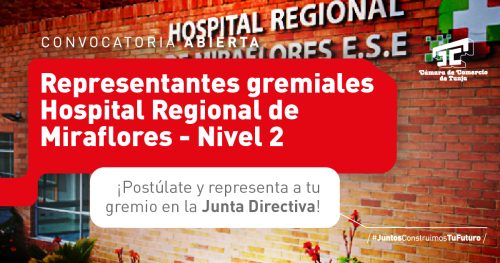Proceso de elección del Representante de los Gremios de la Producción ante la Junta Directiva de la Empresa Social del Estado Hospital Regional de Miraflores Hospital Regional de Miraflores