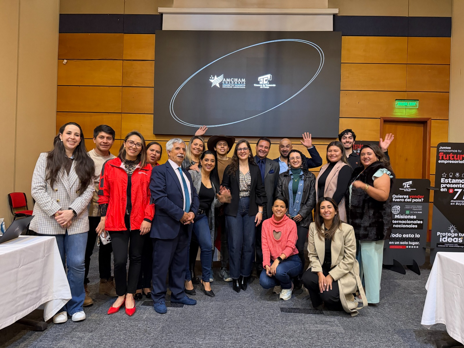 La Cámara de Comercio de Tunja busca abrir espacios con aliados nacionales e internacionales que contribuyen al fortalecimiento de la competitividad empresarial.