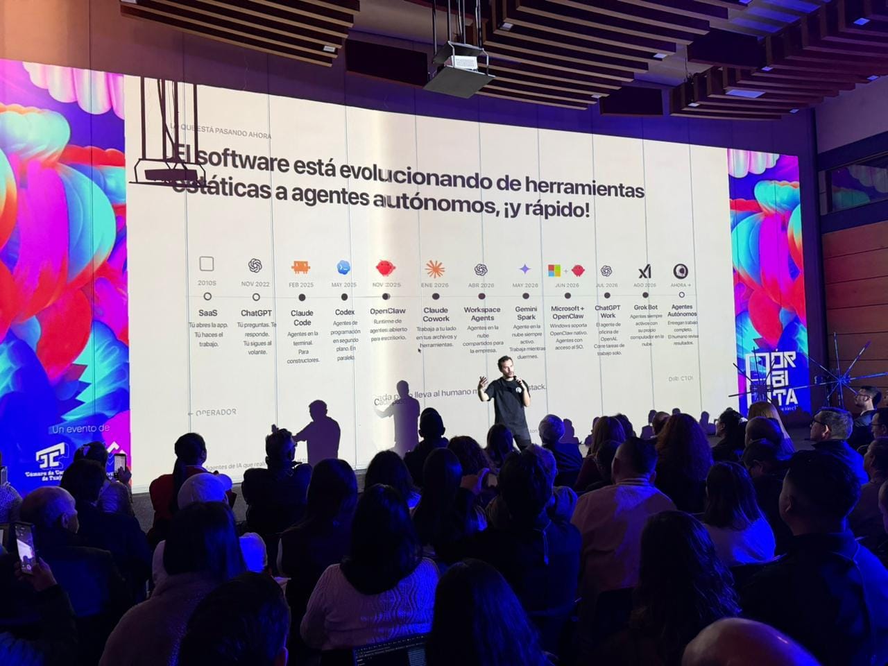 Un verdadero éxito, es el balance de una jornada que llevó la conversación sobre Inteligencia Artificial de la teoría a la práctica