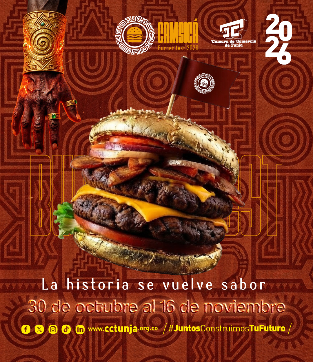 CAMSICÁ Burger Fest 2026 – Samacá – Cucaita