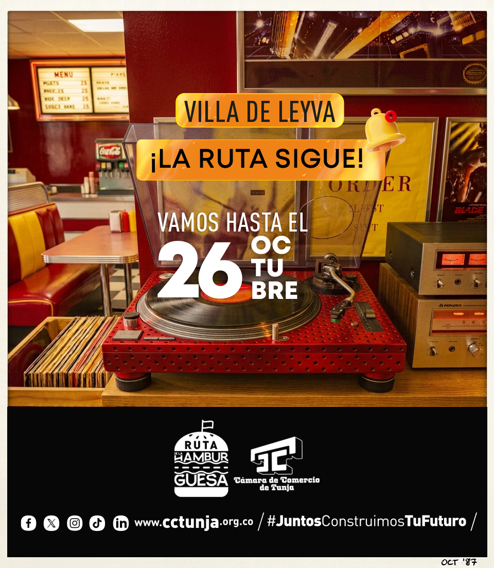 La Cámara de Comercio de Tunja invita a turistas y boyacenses a volver a Villa de Leyva, recorrer sus restaurantes y apoyar a los empresarios locales.